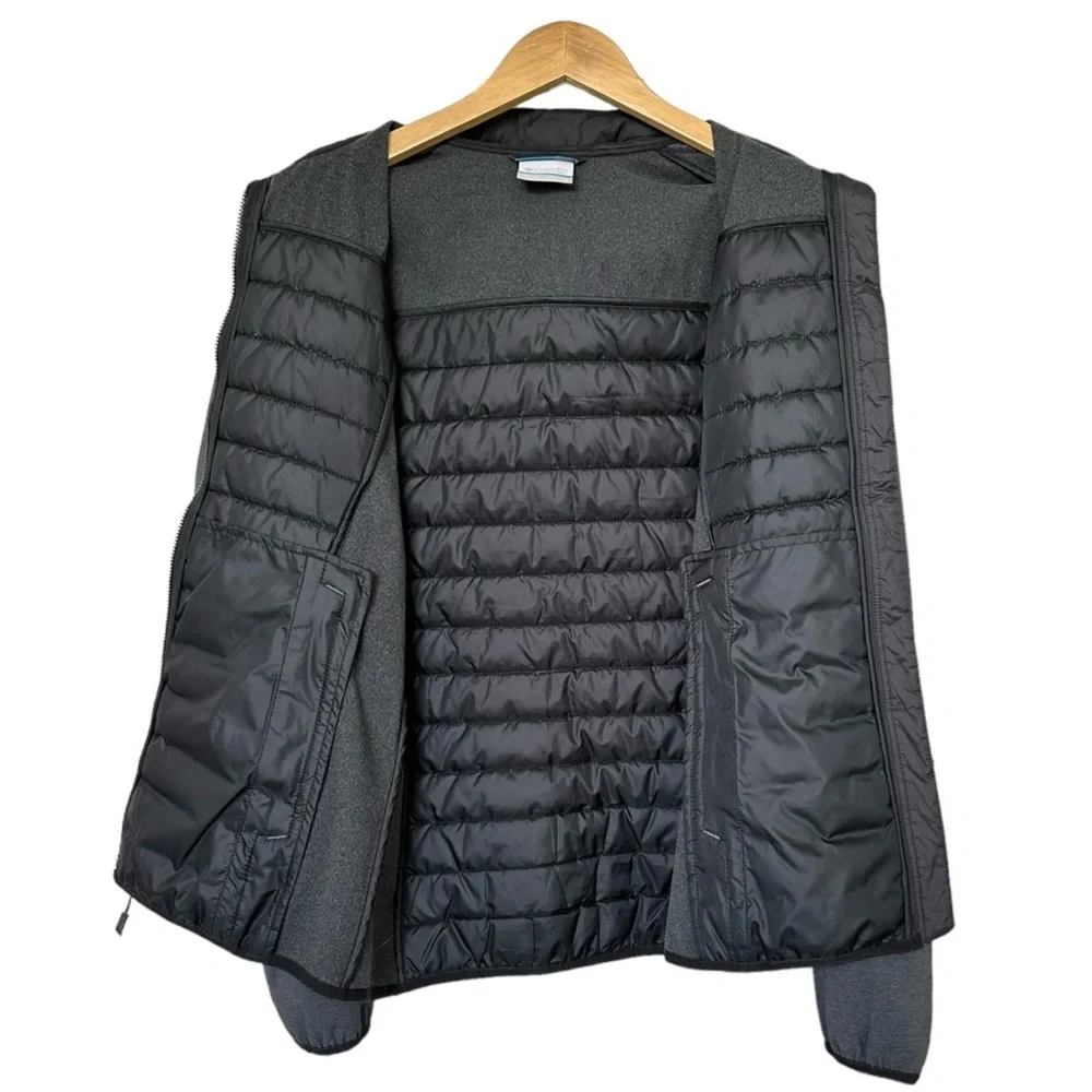 Columbia Women's Track Lines Hybrid Light Insulated Full Zip Jacket Size Small - Picture 8 of 16